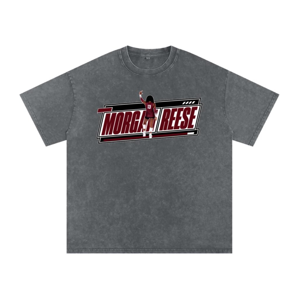 Morgan Reese Snow Washed Oversized TEE