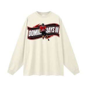 Dominic Mays III Unisex Long Sleeve T-Shirt - Image 3