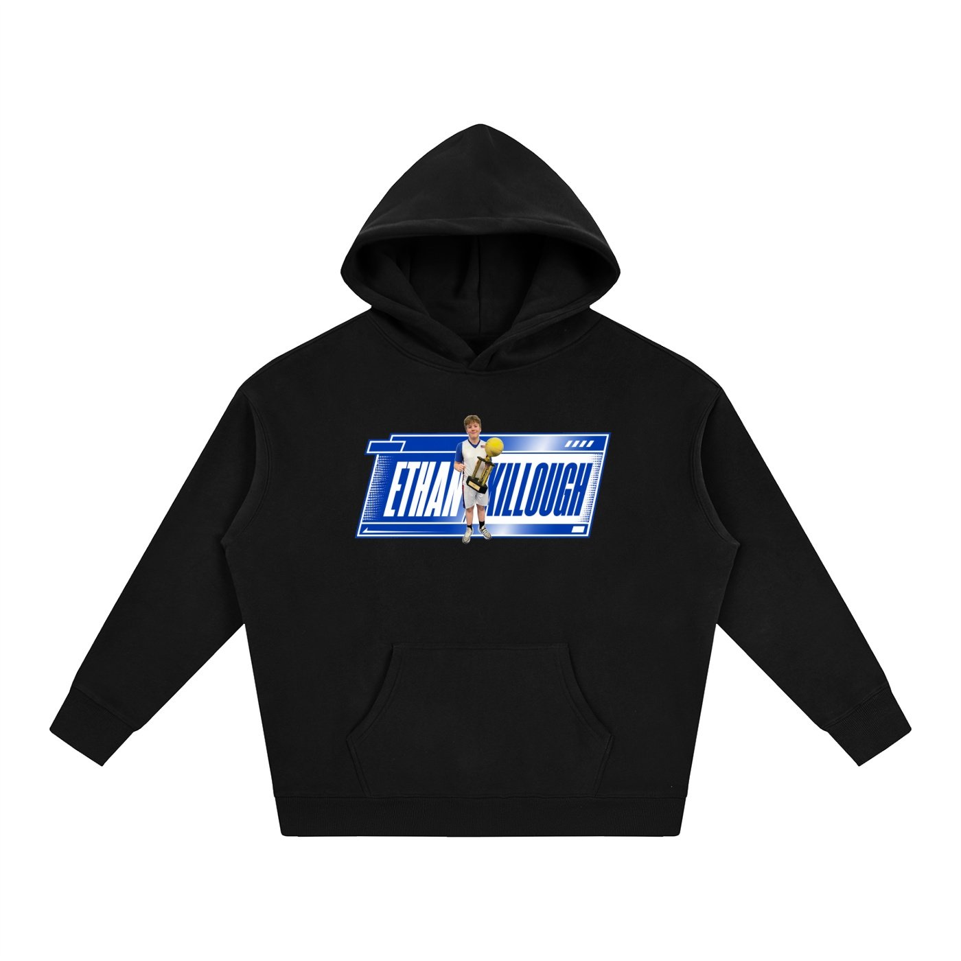Ethan killough Oversize Fleeced Hoodie - Image 1