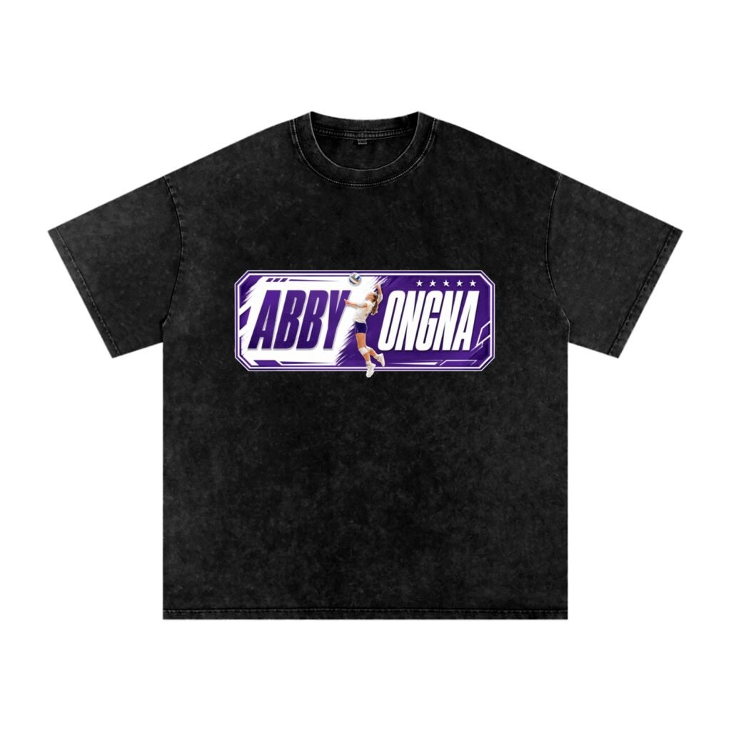 Abby Ongna Snow Washed Oversized TEE