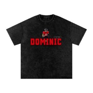 Dominic Mays III Snow Washed Oversized TEE - Image 1