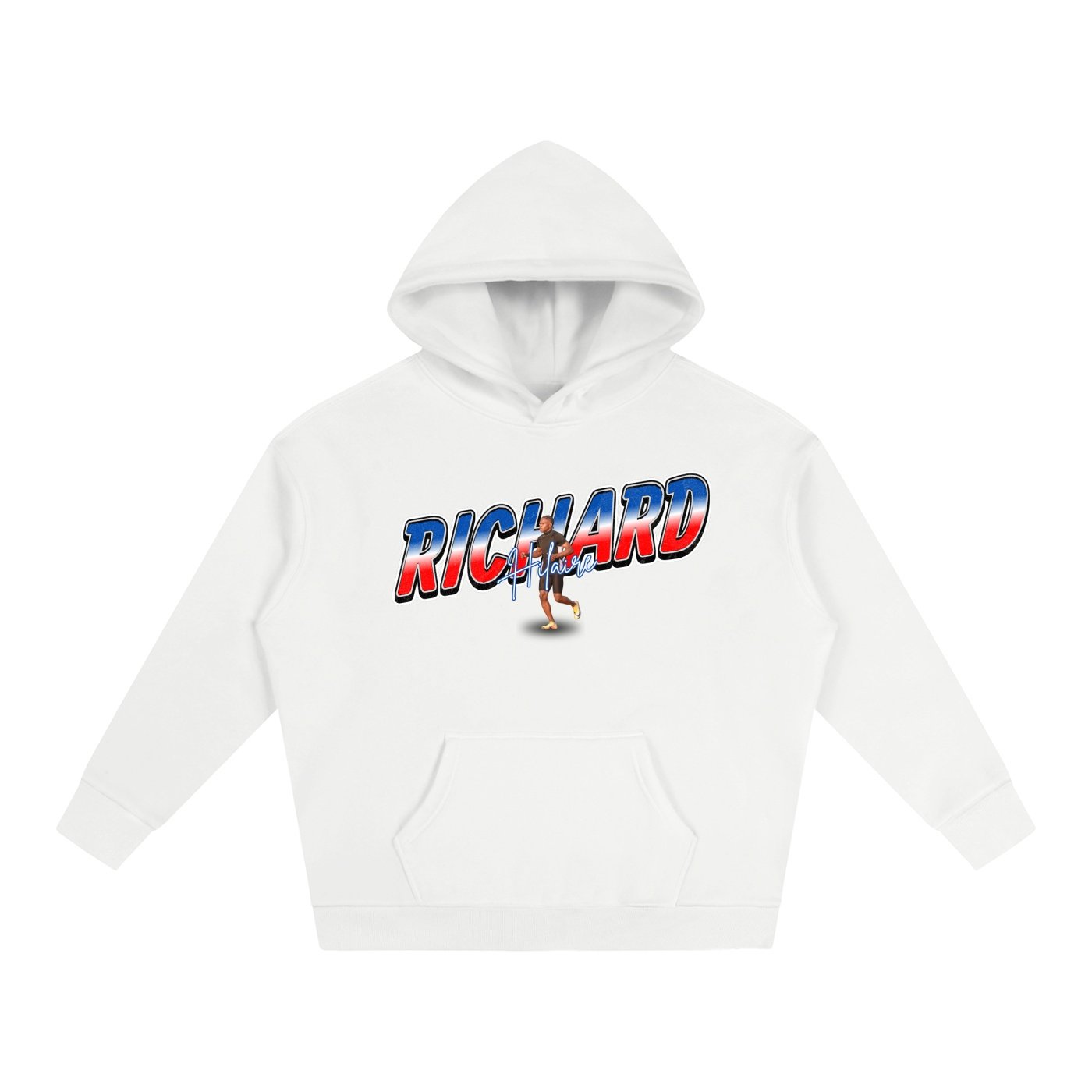 Richard Hilaire Oversize Fleeced Hoodie - Image 2