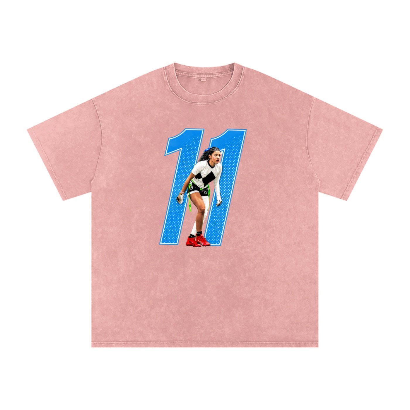Cassidy Snow Washed Oversized TEE - Image 5