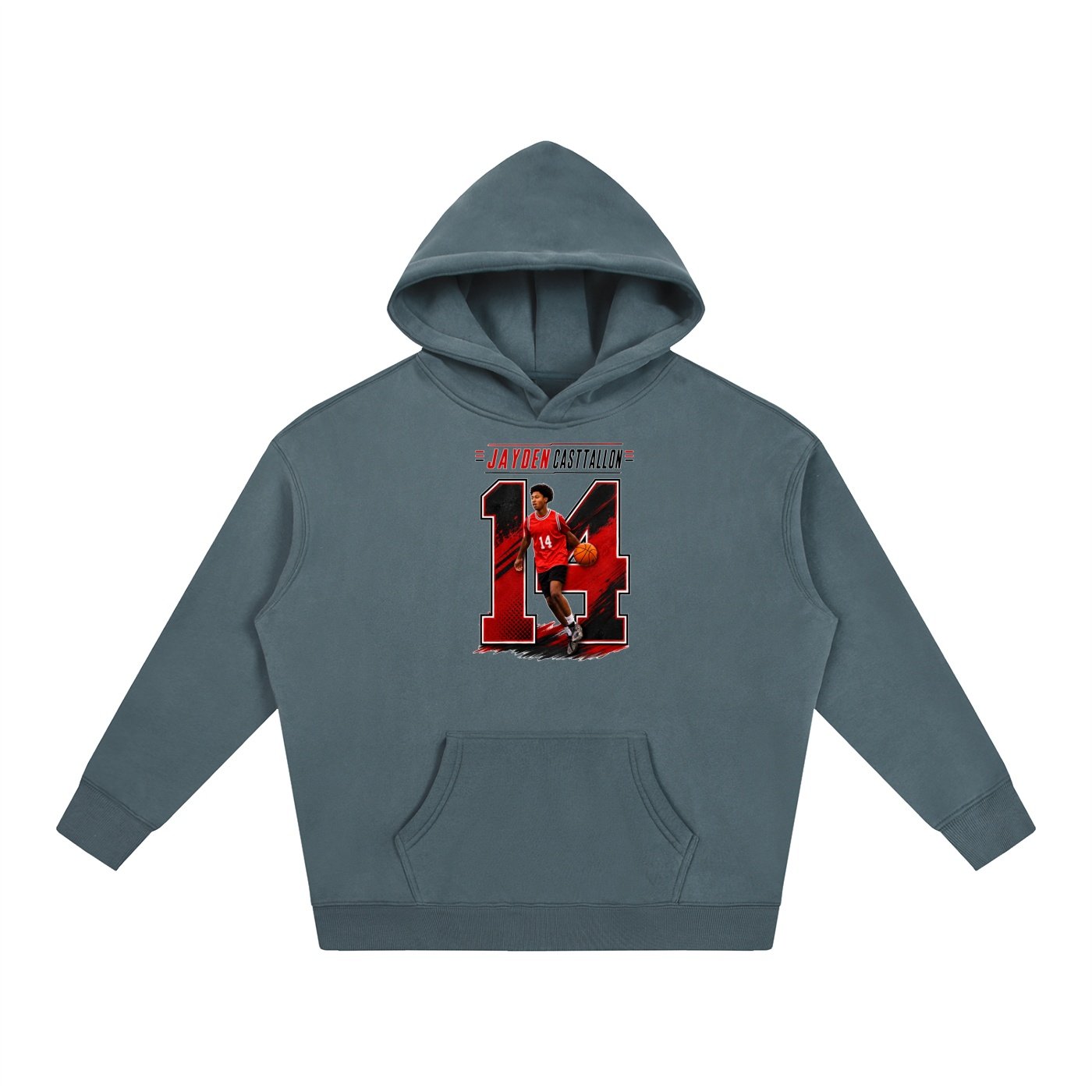 Jayden Castellon Oversize Fleeced Hoodie - Image 3