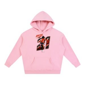 Amiyah Dunn Oversize Fleeced Hoodie - Image 5