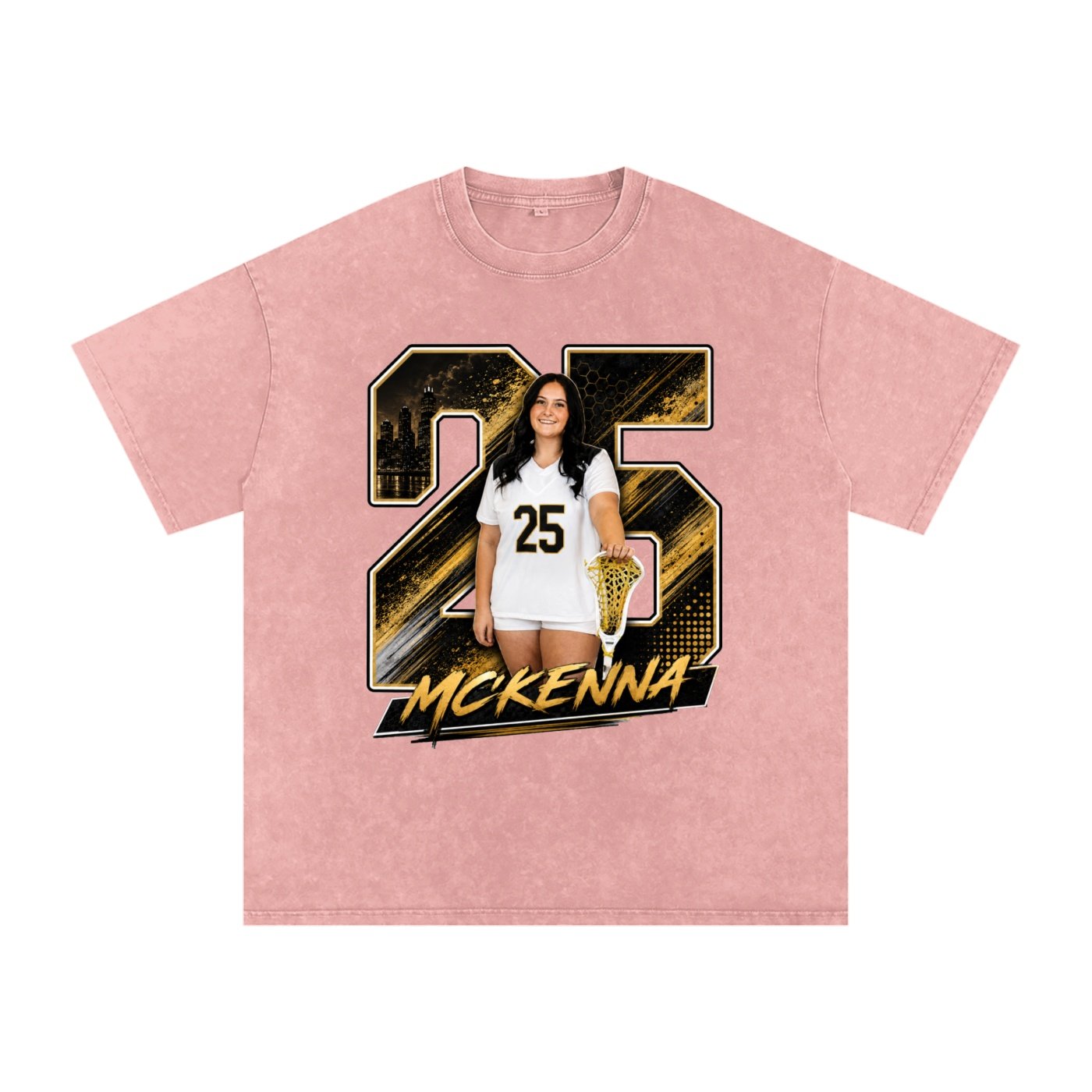 McKenna Meares Snow Washed Oversized TEE - Image 5