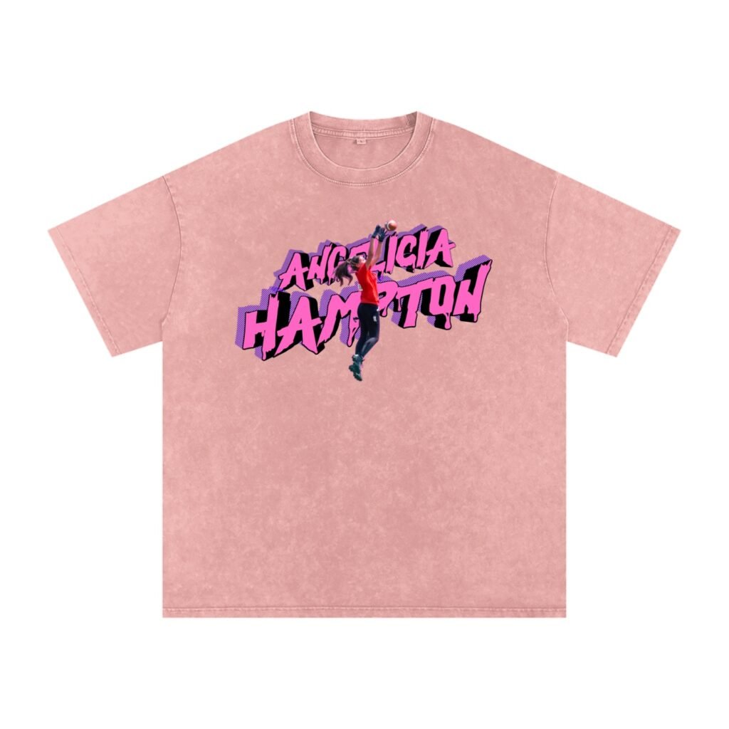Angelicia Hampton  Snow Washed Oversized TEE