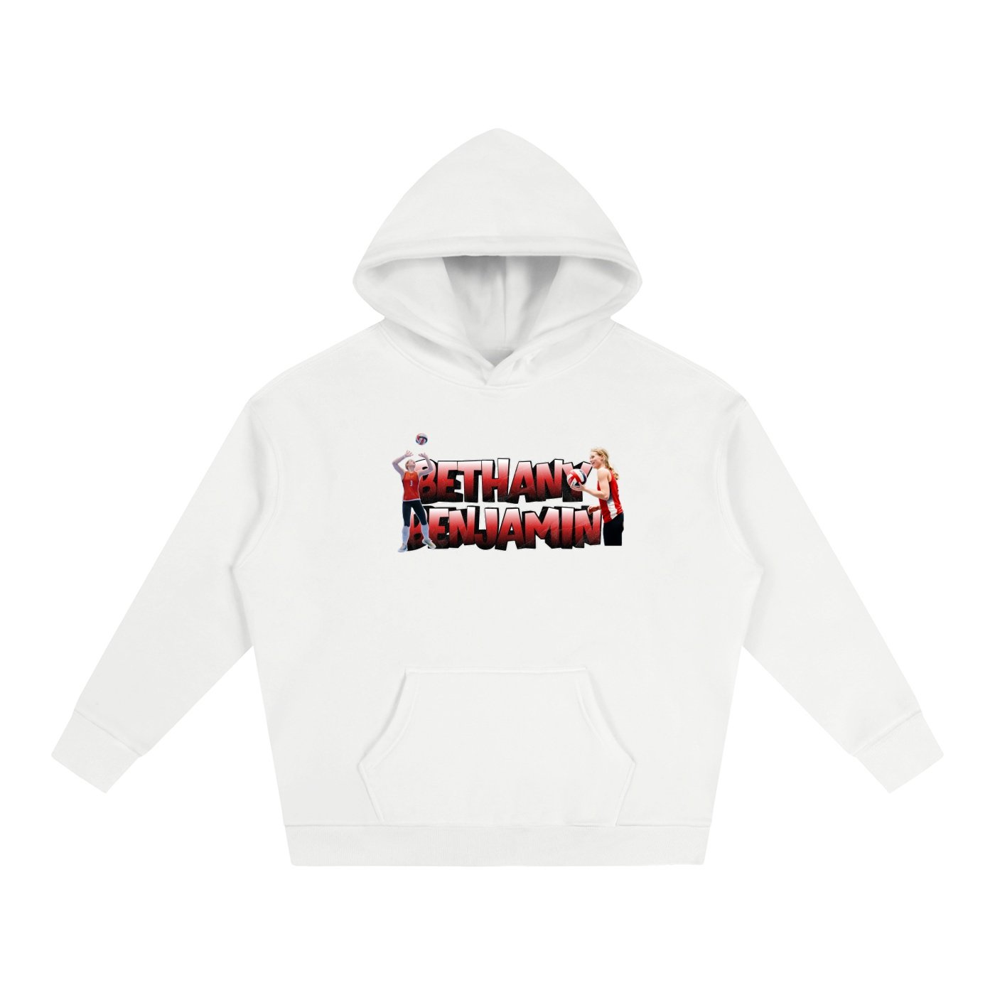 Bethany Benjamin Oversize Fleeced Hoodie - Image 2