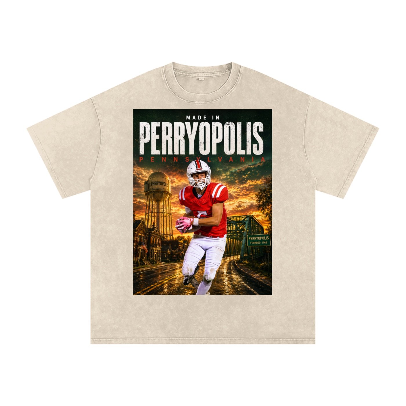 Chris Petruska Snow Washed Oversized TEE - Image 2