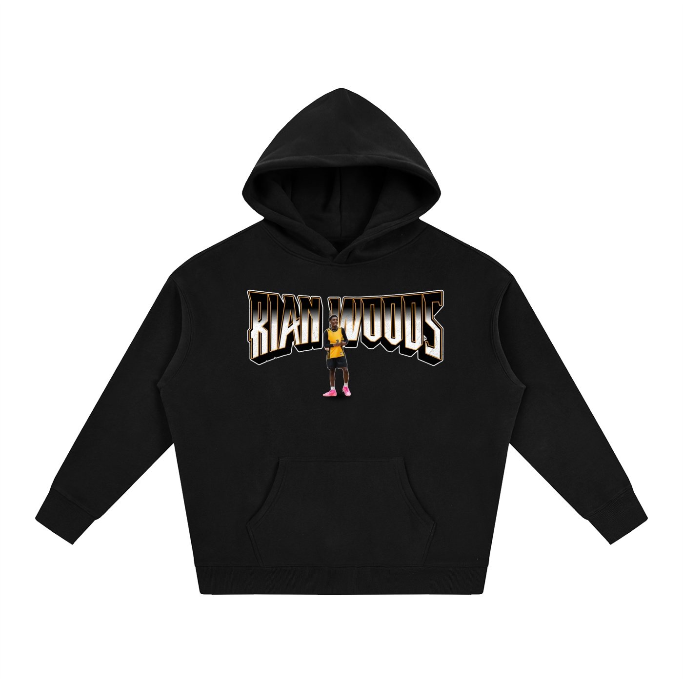 Rian Woods Oversize Fleeced Hoodie - Image 1