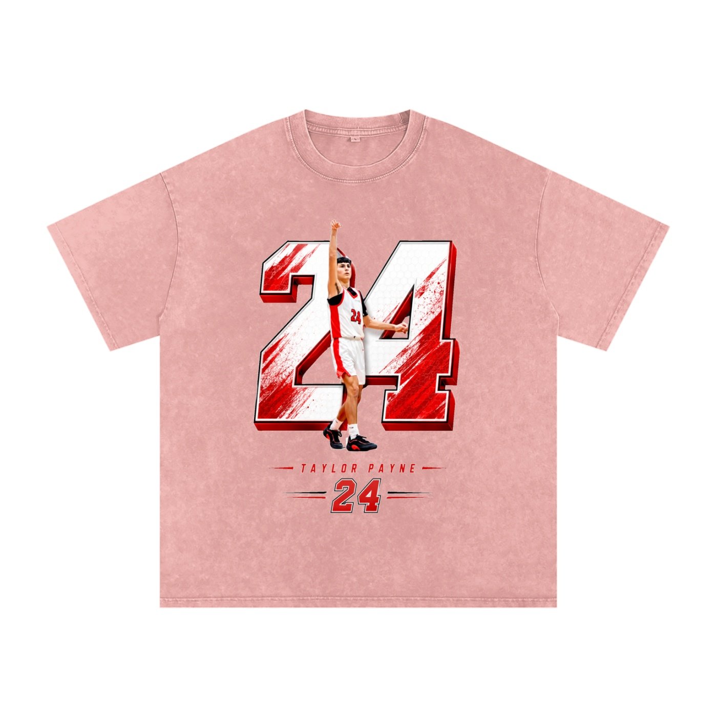 Taylor payne Snow Washed Oversized TEE - Image 5