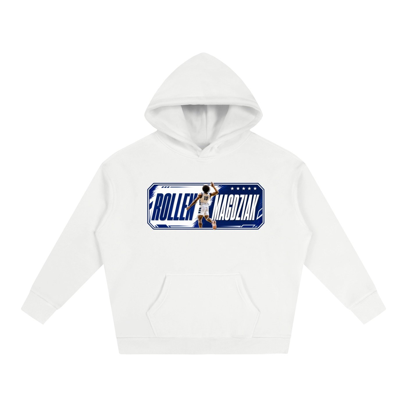 Rollen Magdziak Oversize Fleeced Hoodie - Image 2