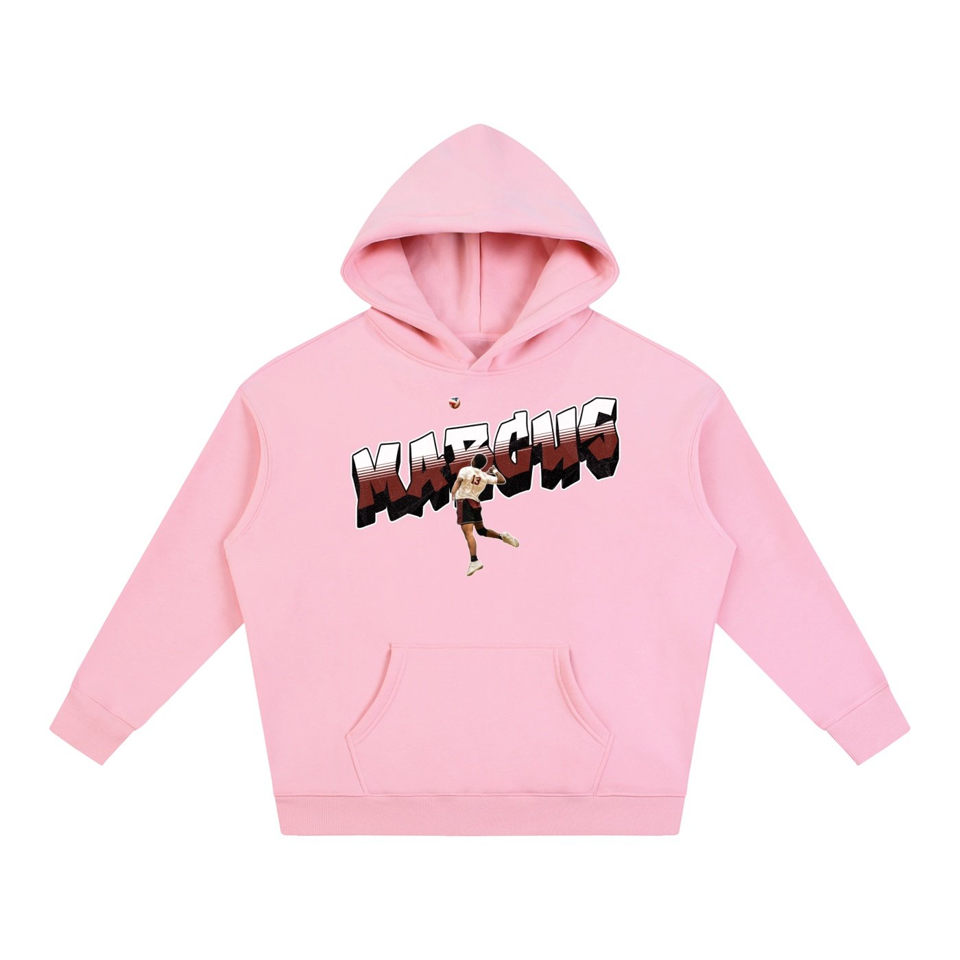 Marcus Riley Oversize Fleeced Hoodie - Image 5