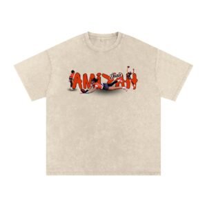 Amiyah Dunn Snow Washed Oversized TEE - Image 2