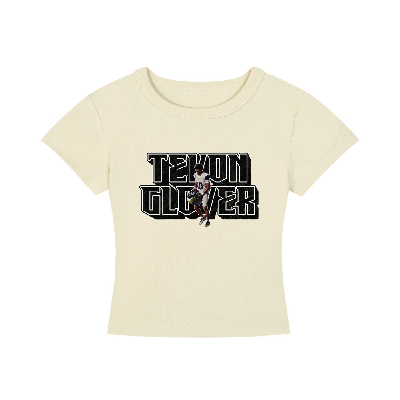 Tevon glover Women's CropTop - Image 4