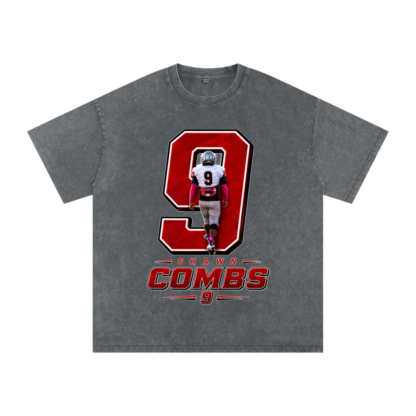Shawn Combs Snow Washed Oversized TEE - Image 4