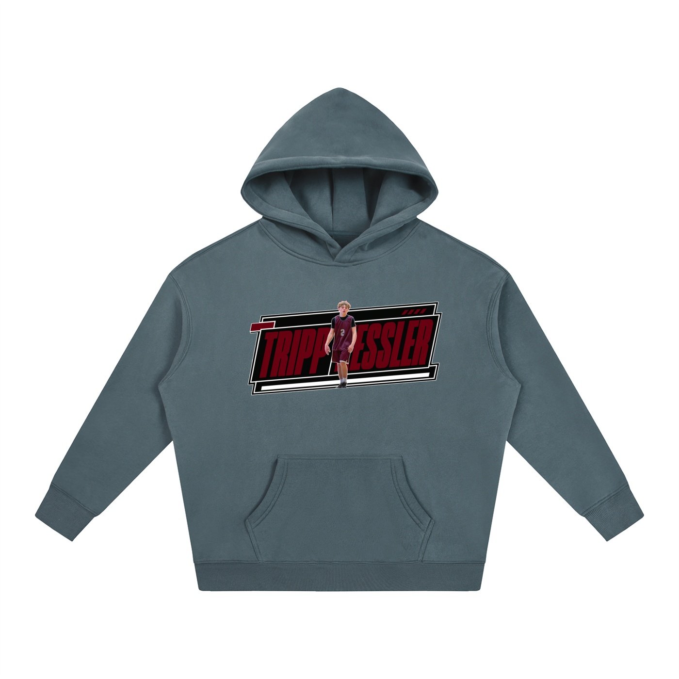 Tripp Kessler Oversize Fleeced Hoodie - Image 4