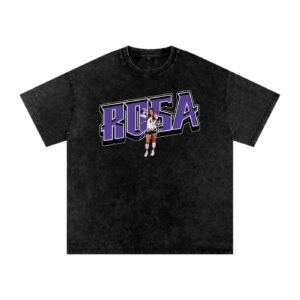 Rosa Smith Snow Washed Oversized TEE - Image 1