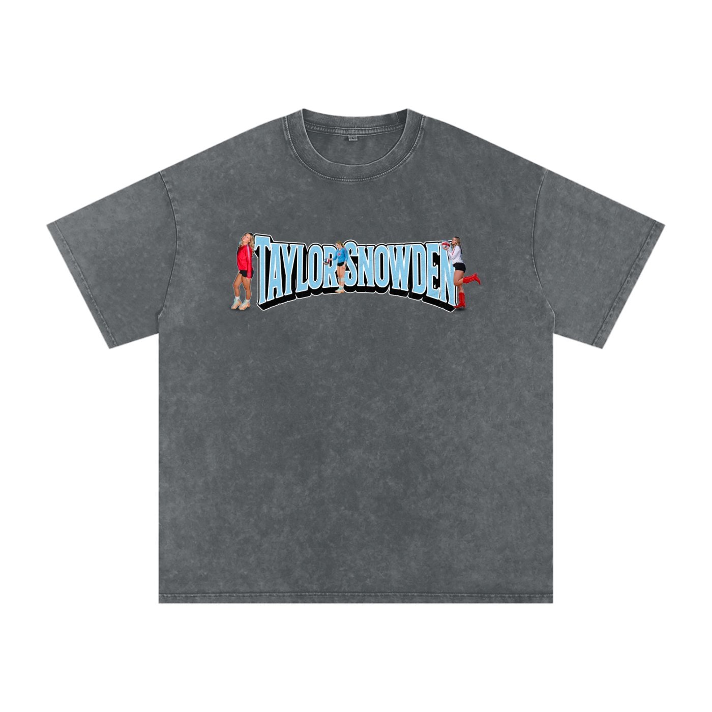 Taylor Snowden Snow Washed Oversized TEE - Image 4