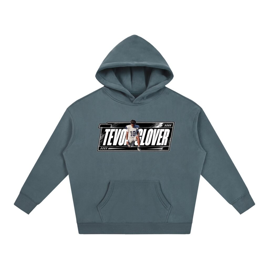 Tevon glover Oversize Fleeced Hoodie