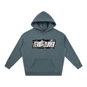 Tevon glover Oversize Fleeced Hoodie - Image 4