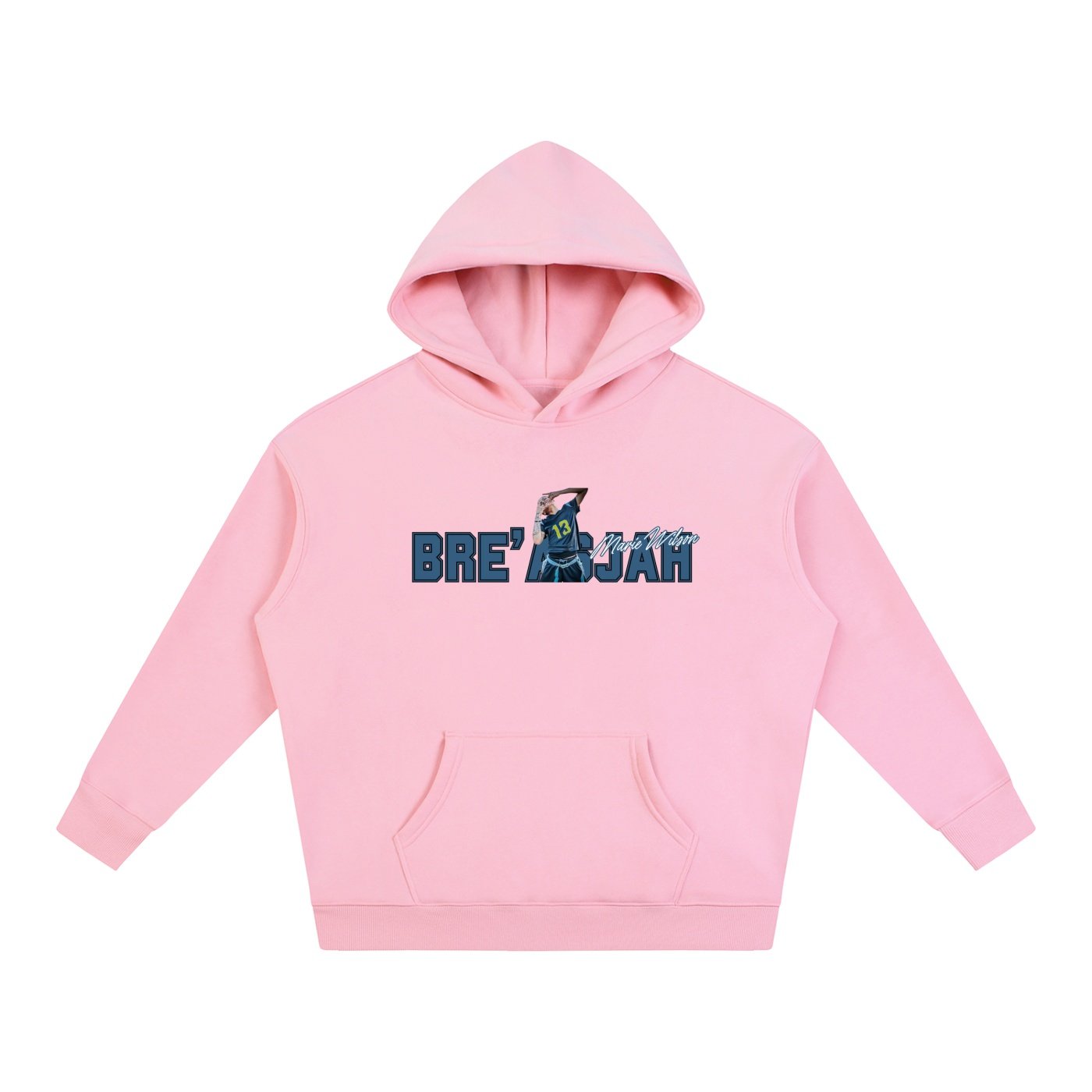 Bre'asjah Oversize Fleeced Hoodie - Image 5