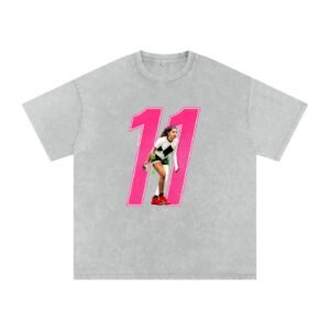 Cassidy Snow Washed Oversized TEE - Image 3