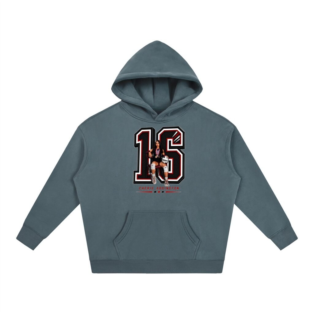 Cherie Addington Oversize Fleeced Hoodie