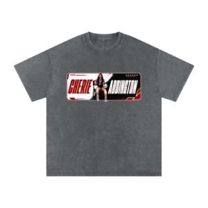 Cherie Addington Snow Washed Oversized TEE - Image 4