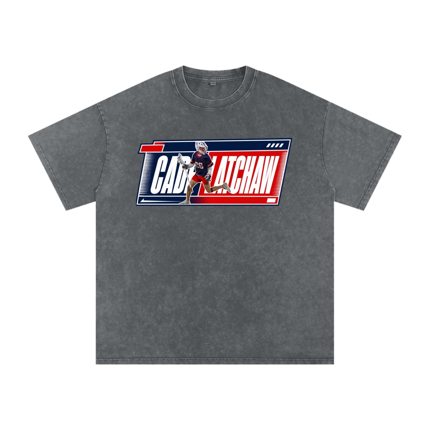 Cade Latchaw Snow Washed Oversized TEE - Image 4
