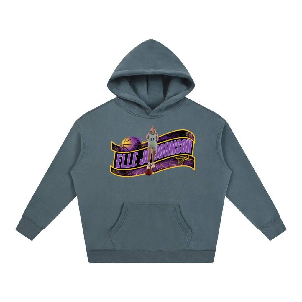Elle Jo Johnson Oversize Fleeced Hoodie