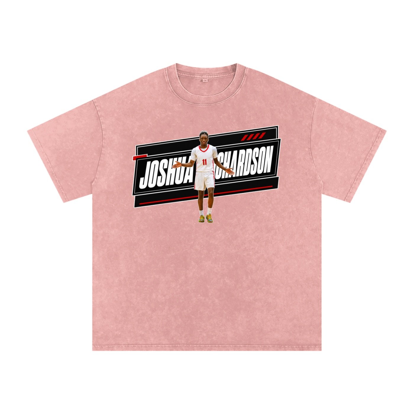Joshua Richardson  Snow Washed Oversized TEE - Image 5