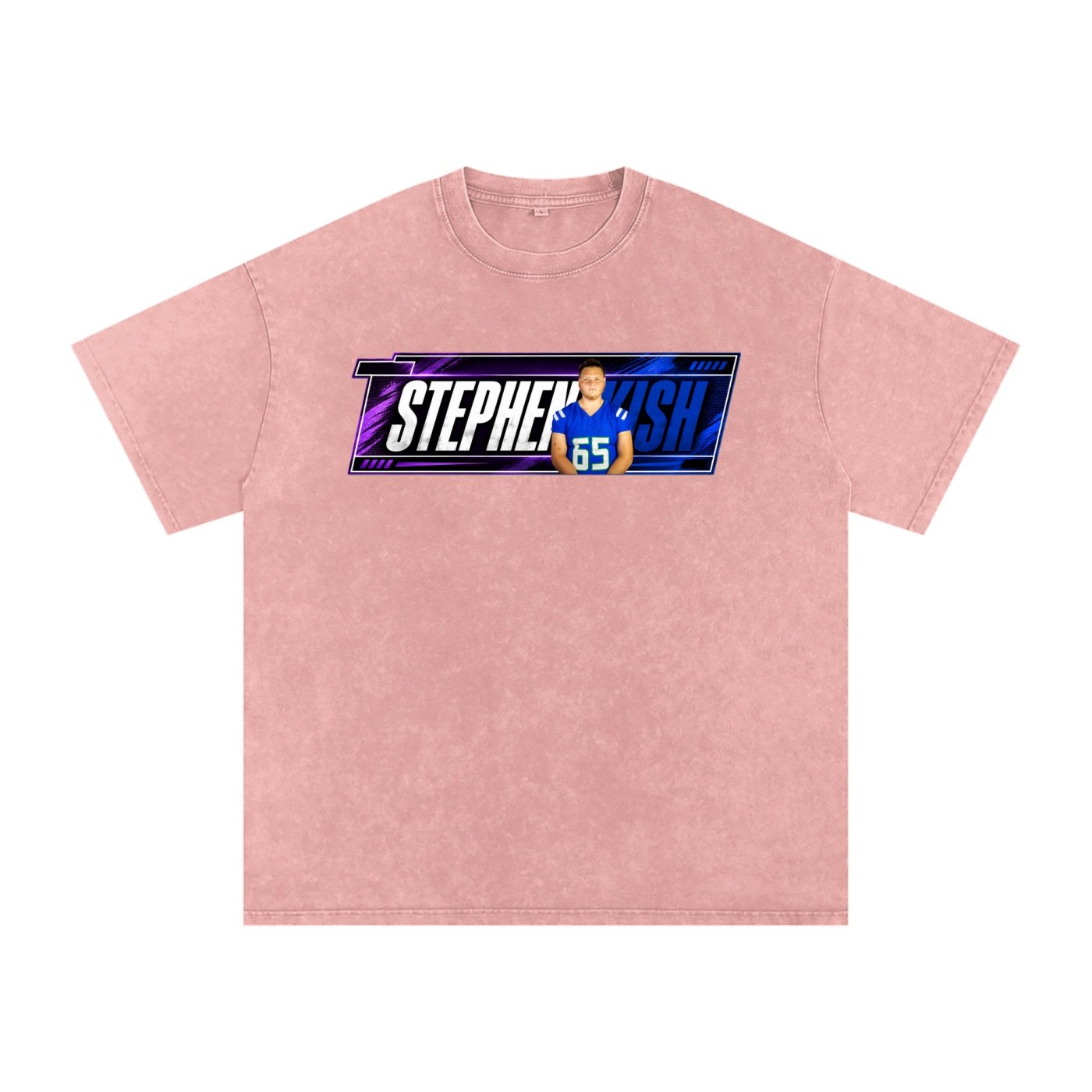 Stephen Kish Snow Washed Oversized TEE - Image 5