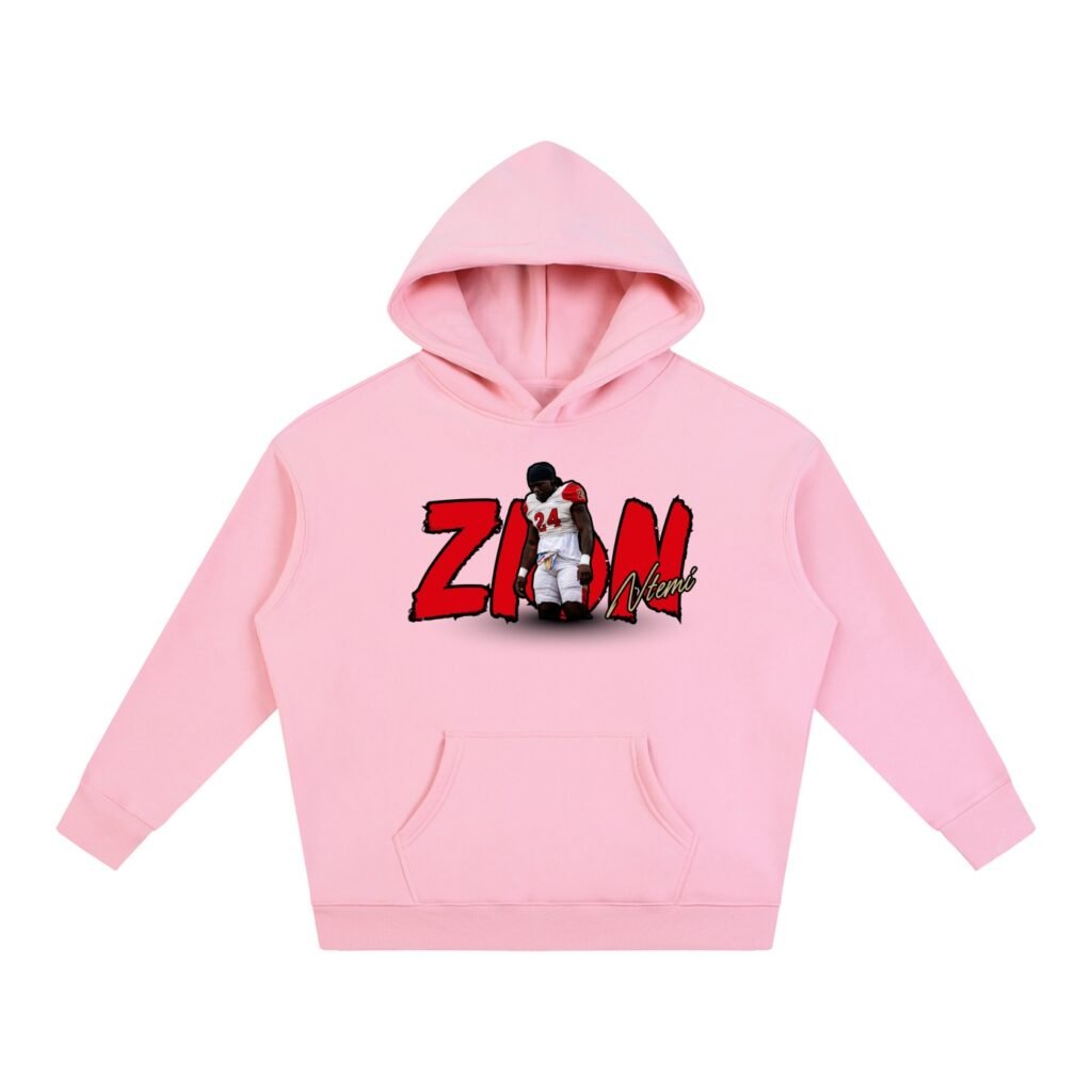Zion Ntemi Oversize Fleeced Hoodie