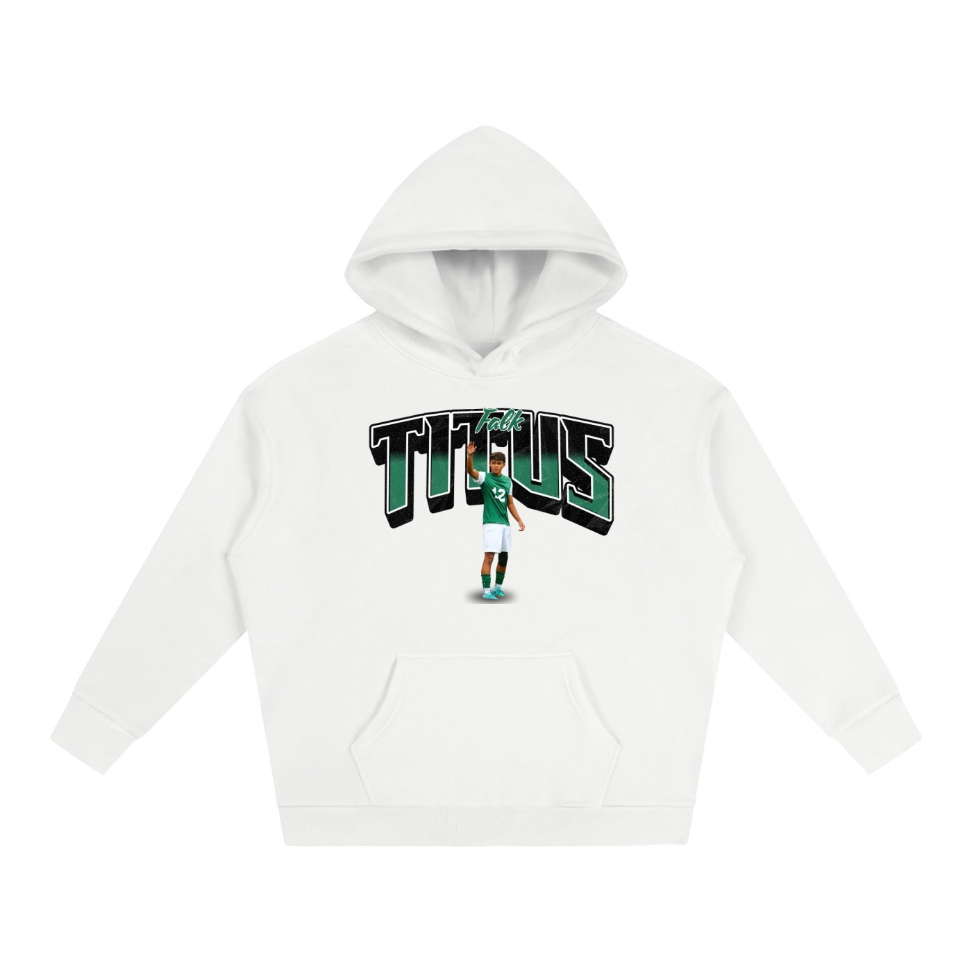 Titus Falk Oversize Fleeced Hoodie - Image 2