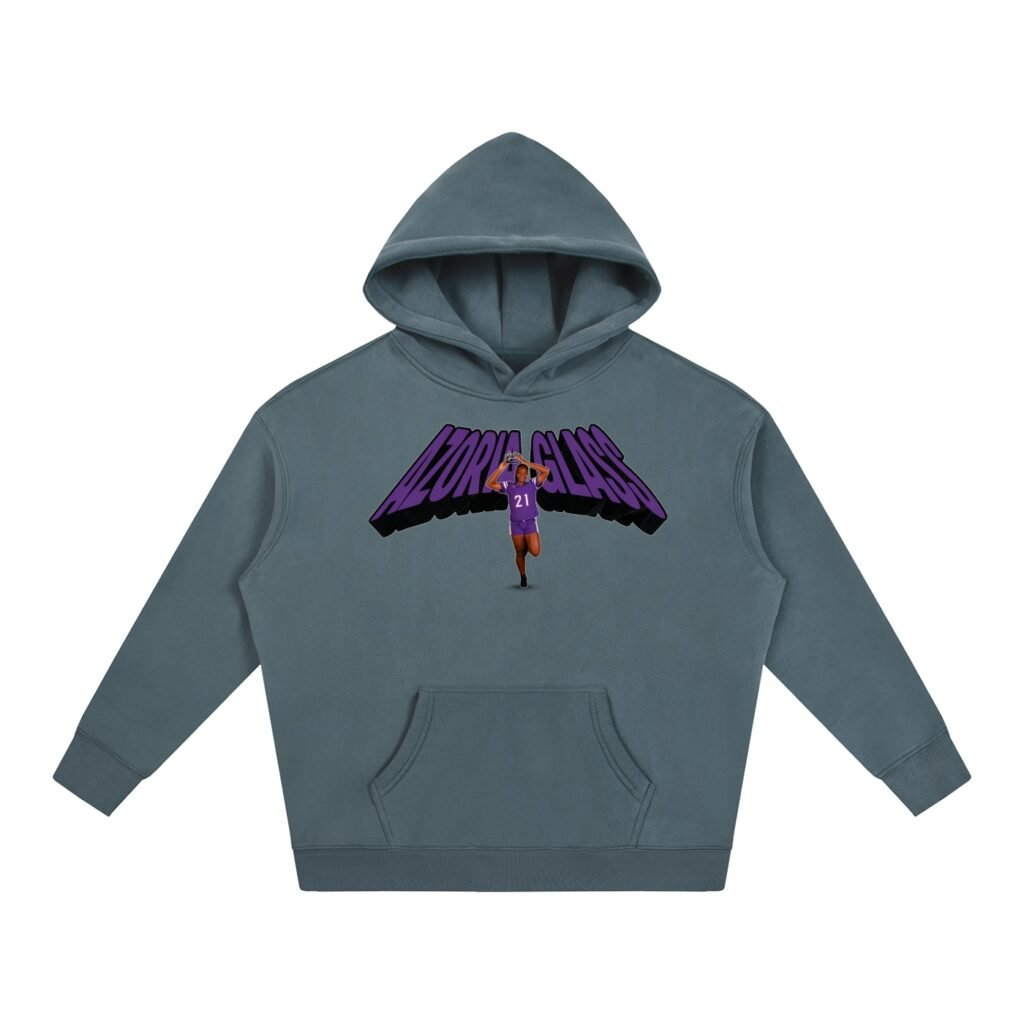 Azoria Glass Oversize Fleeced Hoodie