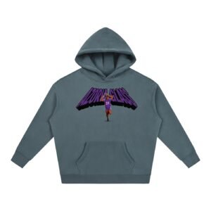 Azoria Glass Oversize Fleeced Hoodie - Image 4