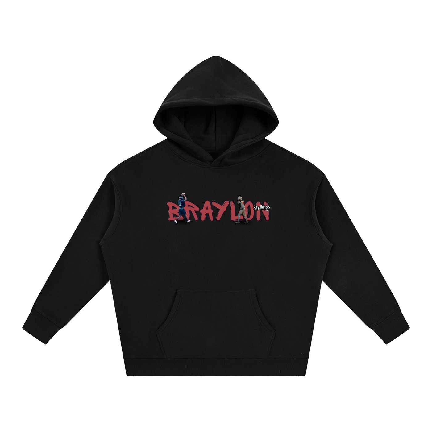 Braylon Oversize Fleeced Hoodie - Image 1