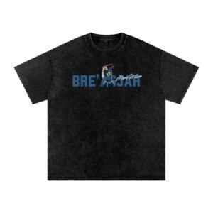 Bre'asjah Snow Washed Oversized TEE - Image 1