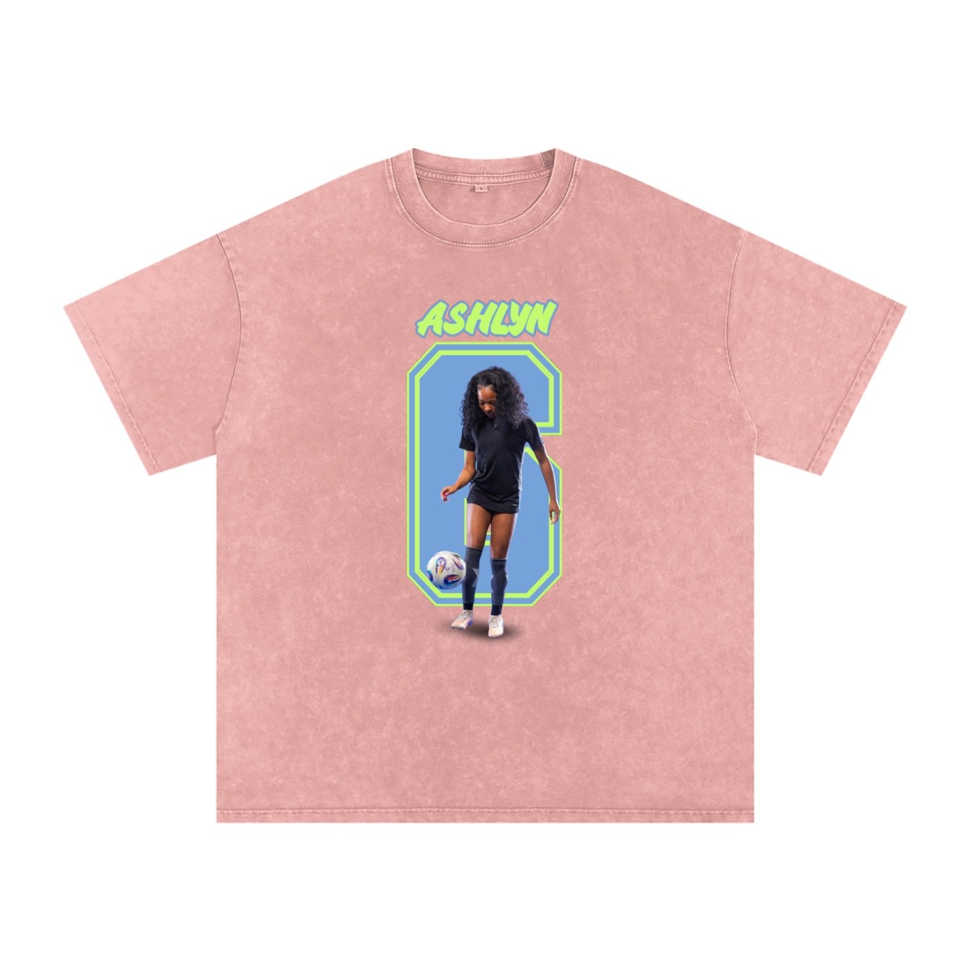 Ashlyn Bazile Snow Washed Oversized TEE - Image 5