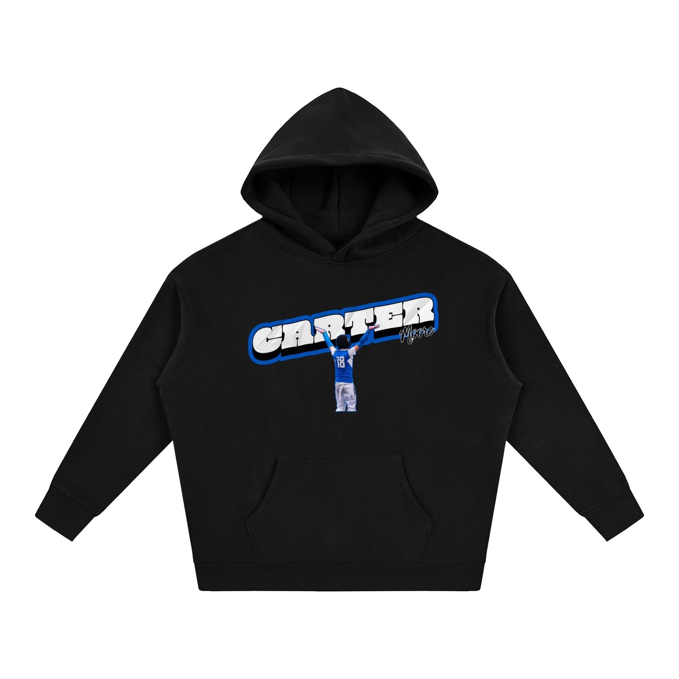 Carter Moore Oversize Fleeced Hoodie - Image 1