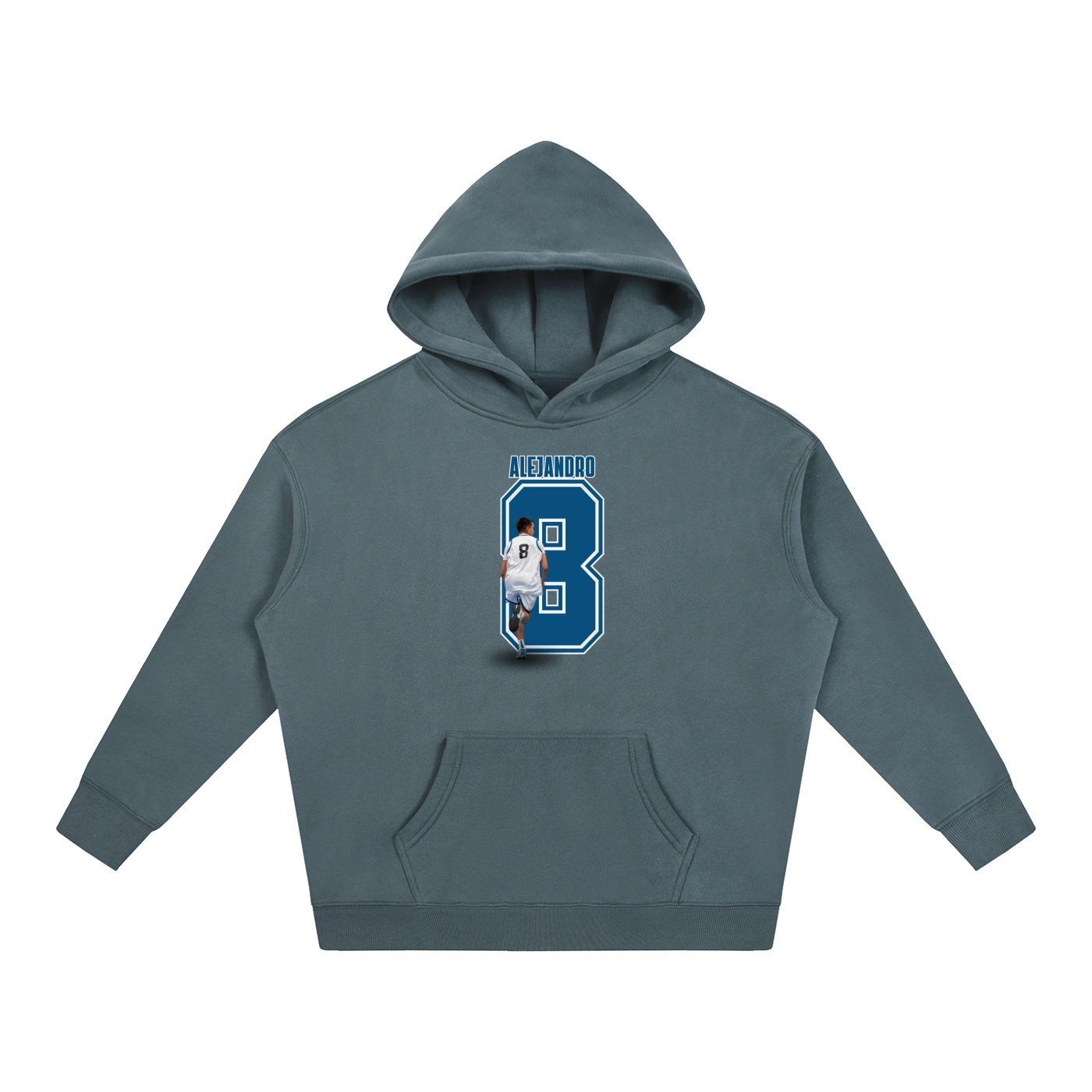 Alejandro Castro Oversize Fleeced Hoodie - Image 4