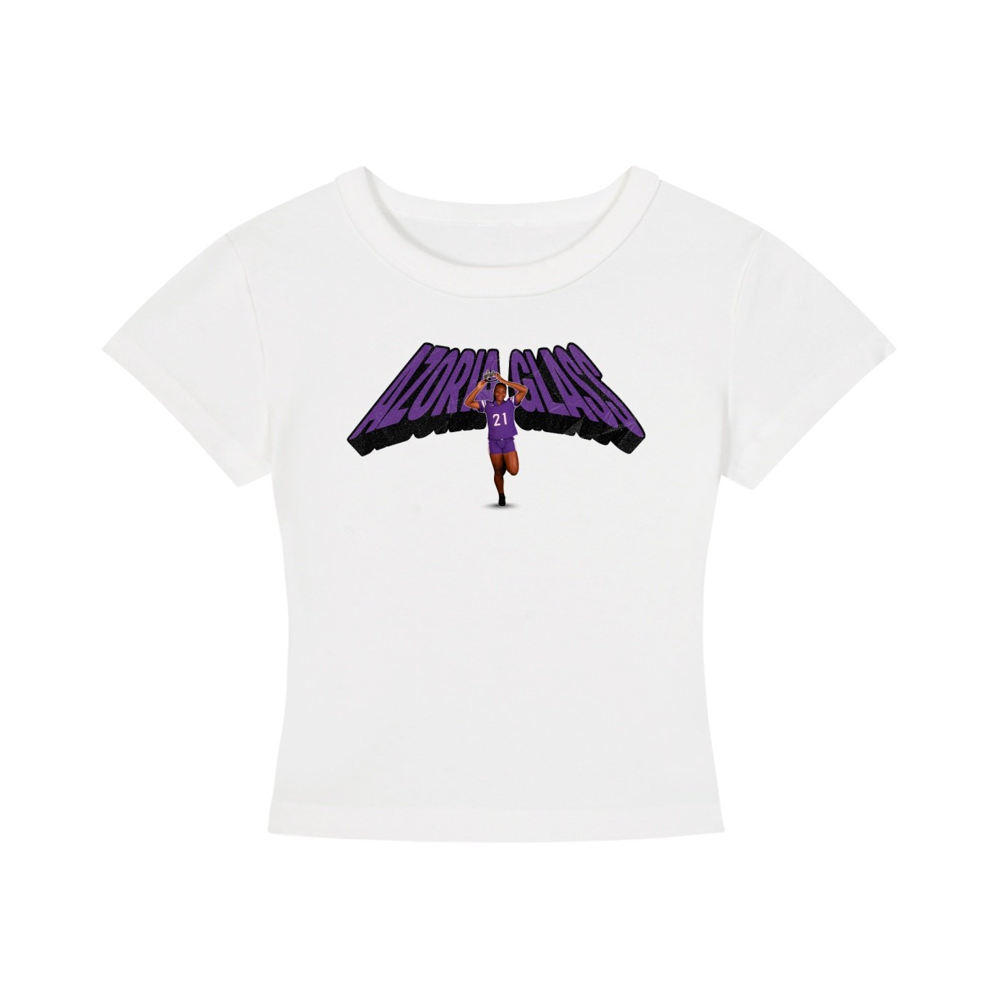 Azoria Glass Women's CropTop - Image 2