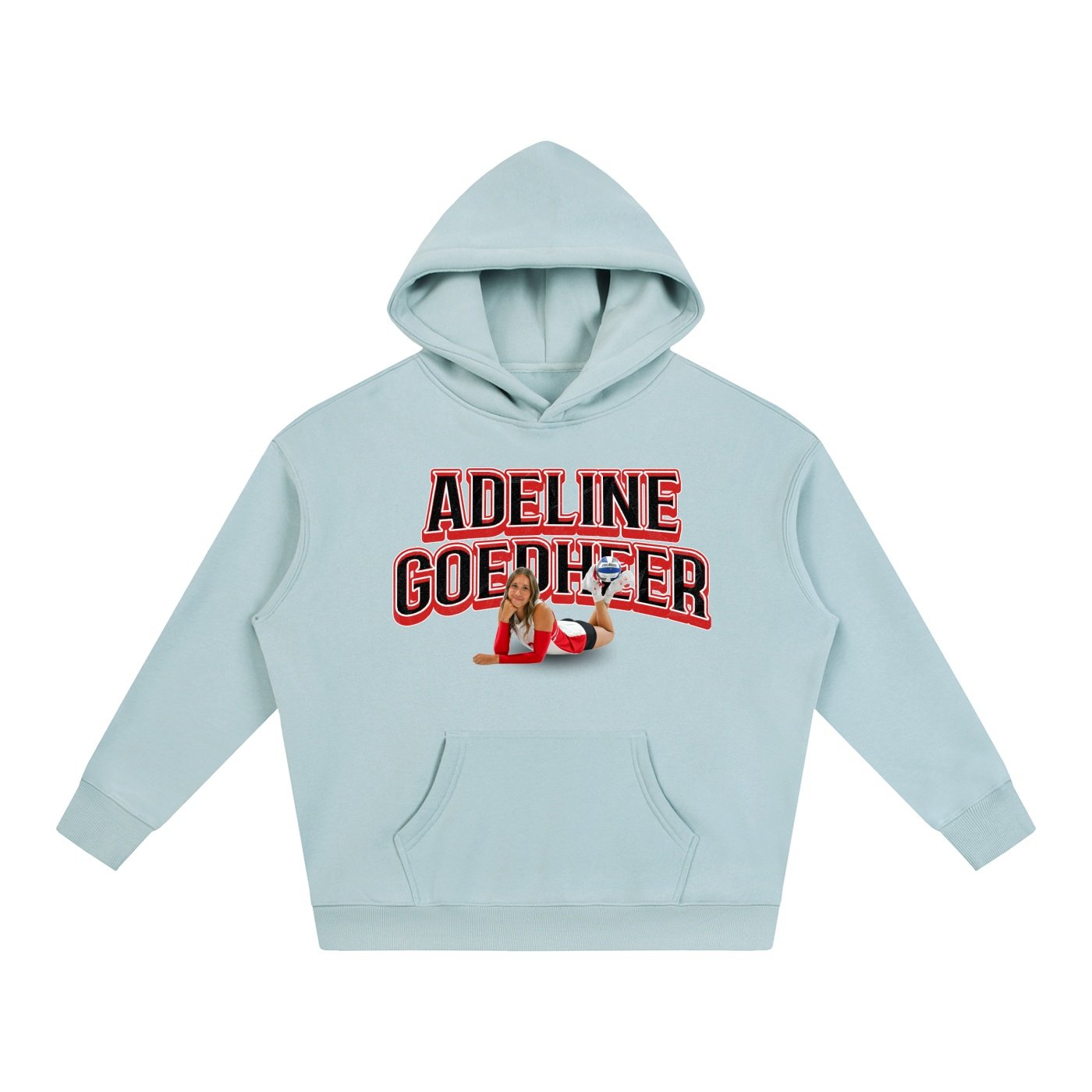 Adeline Goedheer Oversize Fleeced Hoodie - Image 3