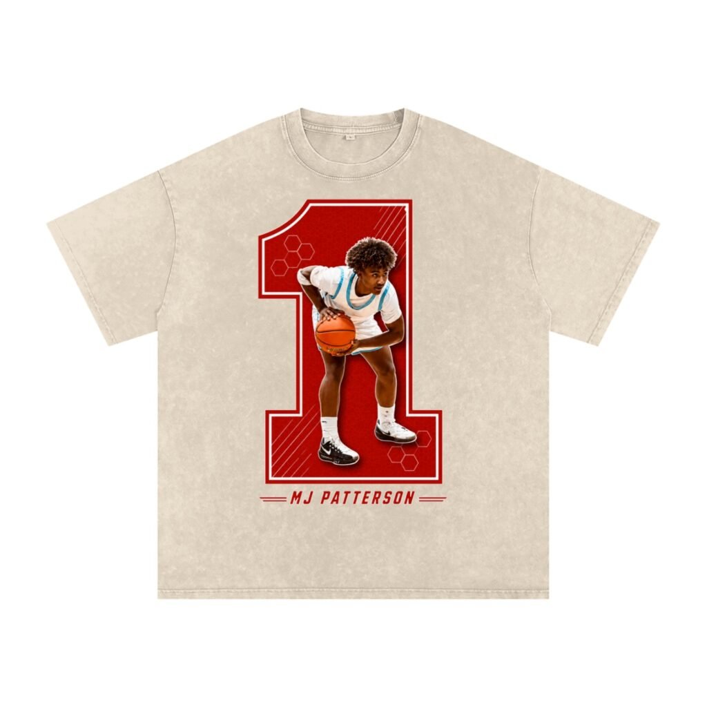 MJ Patterson Snow Washed Oversized TEE