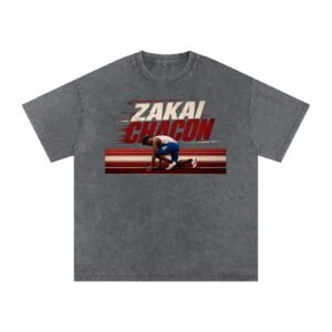 Zakai Chacon Snow Washed Oversized TEE - Image 3