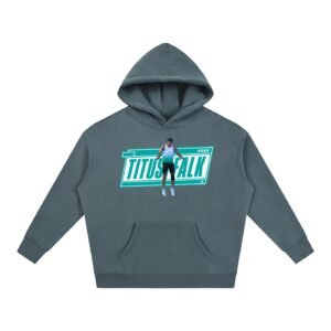 Titus Falk Oversize Fleeced Hoodie - Image 4