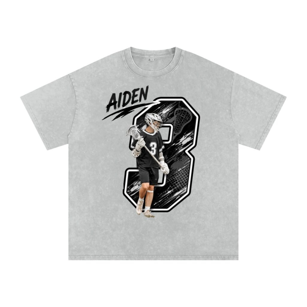 Aiden Kelley Snow Washed Oversized TEE