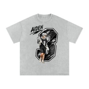 Aiden Kelley Snow Washed Oversized TEE - Image 2