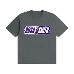 Rosa Smith Unisex Cotton T-Shirt - Image 5
